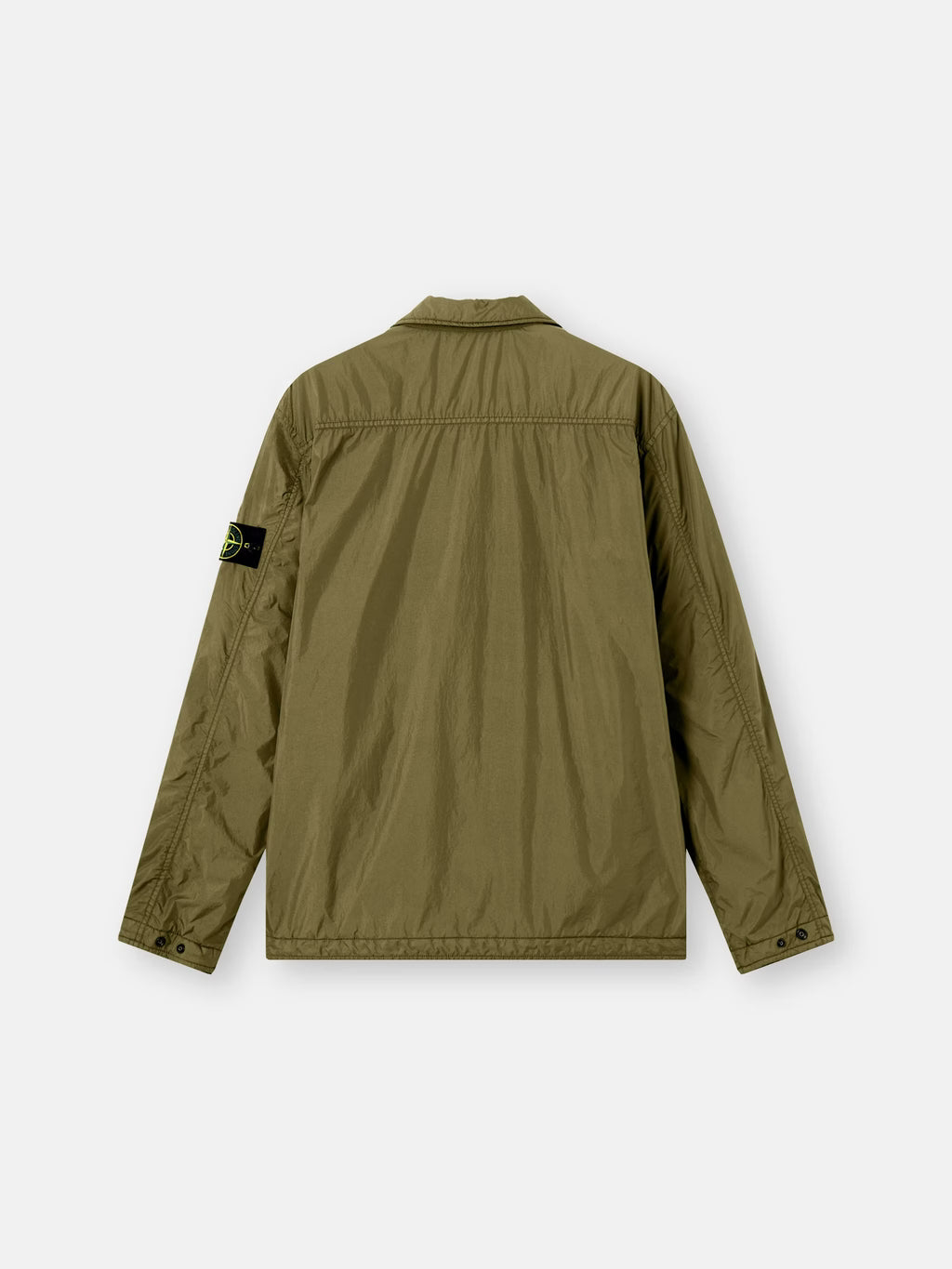 Regular-fit padded overshirt with pocket - BoUvy