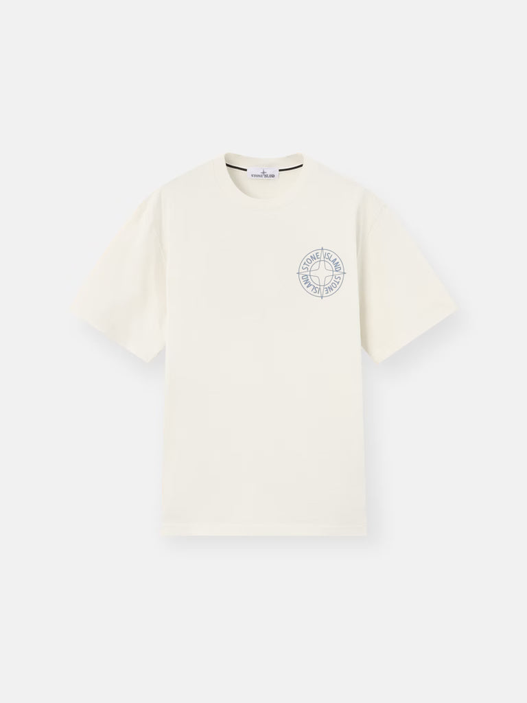 Regular-fit T-shirt with ‘Outline Compass’ print - BoUvy