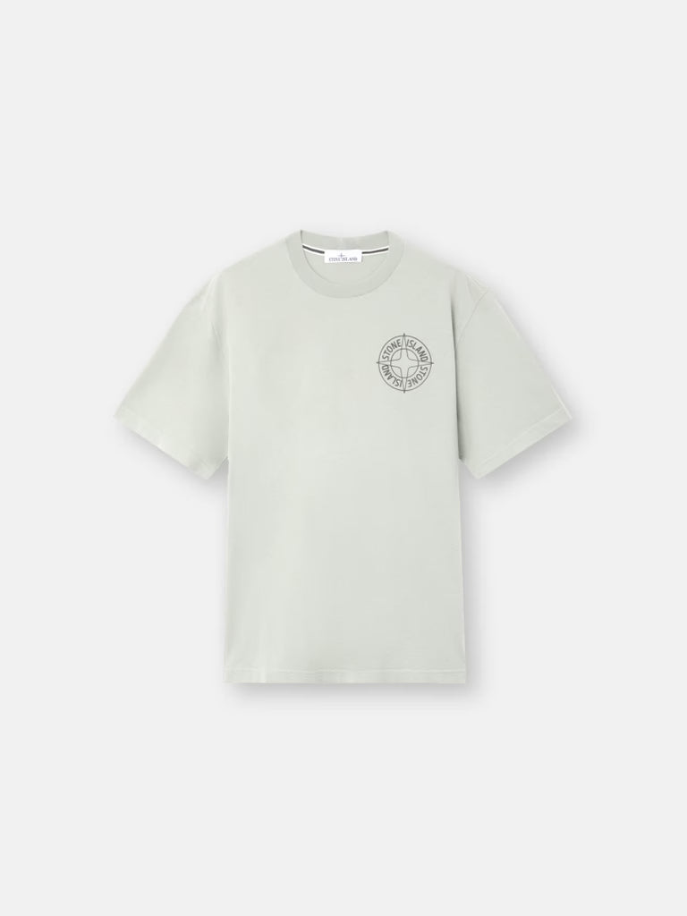 Regular-fit T-shirt with ‘Outline Compass’ print - BoUvy