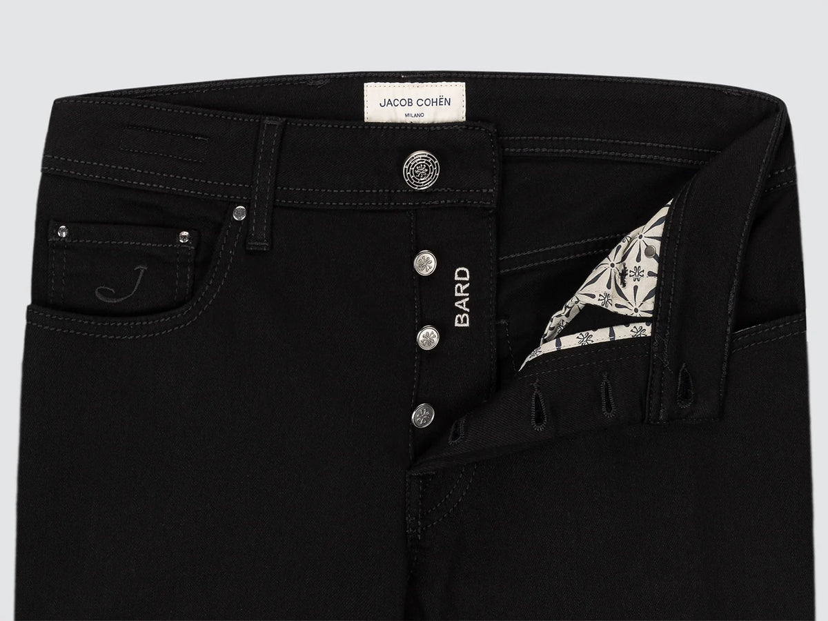 Bard Jeans in Stay Black Super Stretch Denim | BoUvy