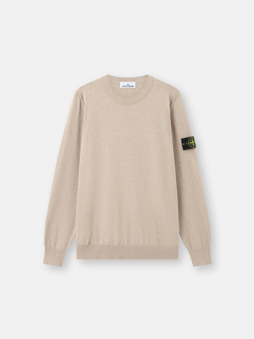 Crewneck jumper with rolled edge seams - BoUvy