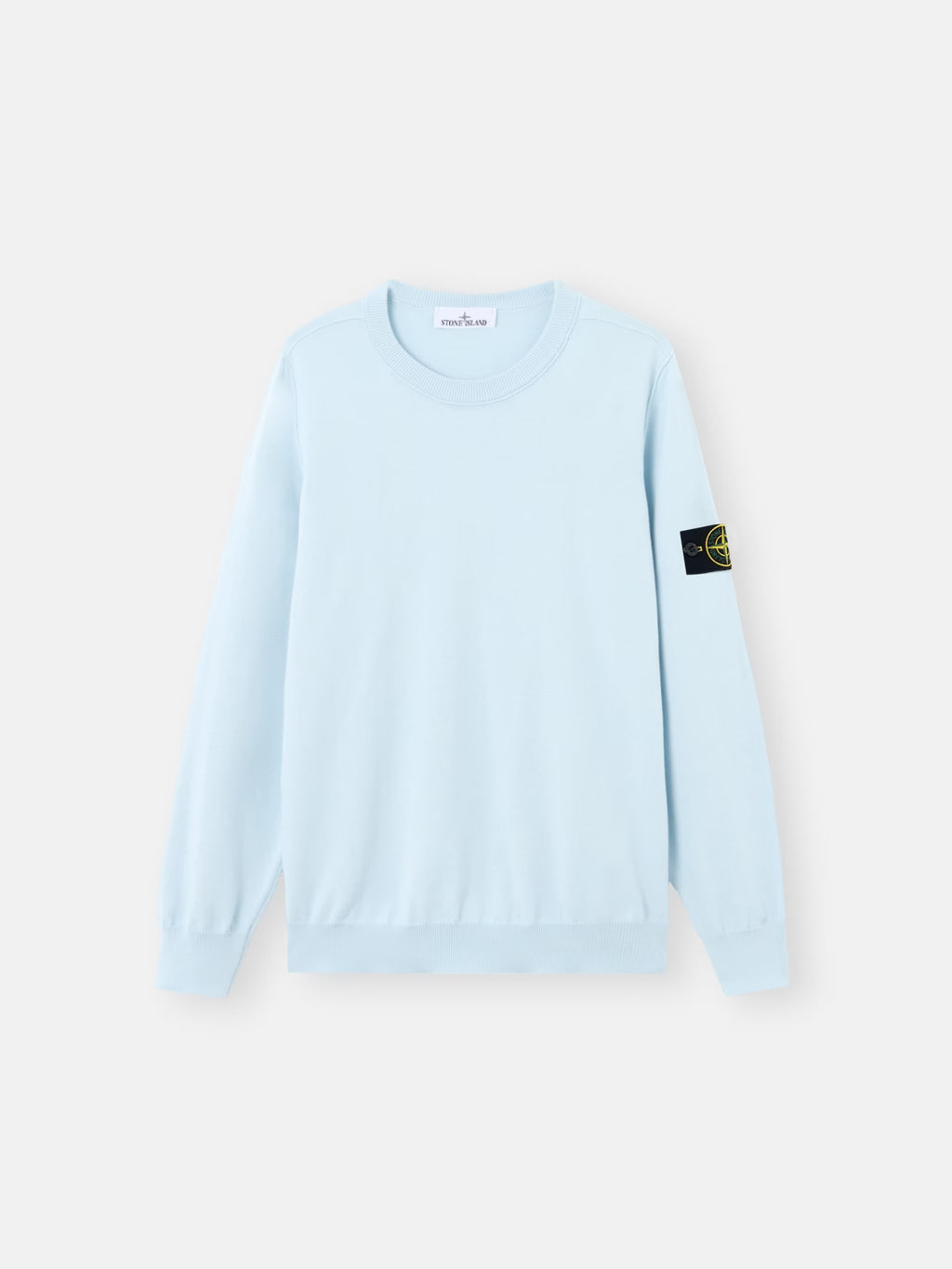 Crewneck jumper with rolled edge seams - BoUvy