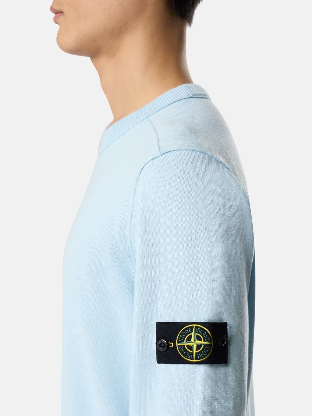 Crewneck jumper with rolled edge seams - BoUvy