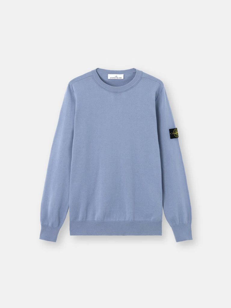 Crewneck jumper with rolled edge seams - BoUvy