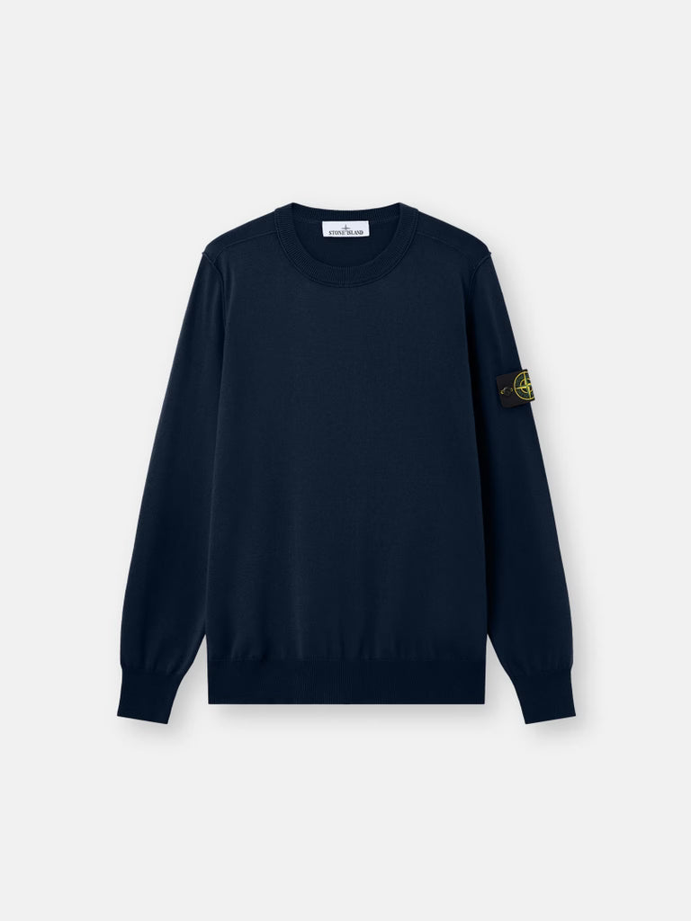 Crewneck jumper with rolled edge seams - BoUvy