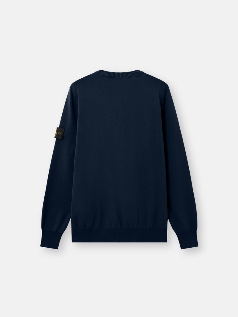Crewneck jumper with rolled edge seams - BoUvy