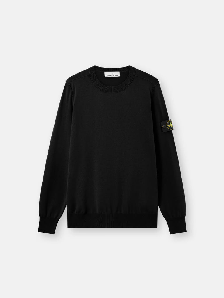 Crewneck jumper with rolled edge seams - BoUvy