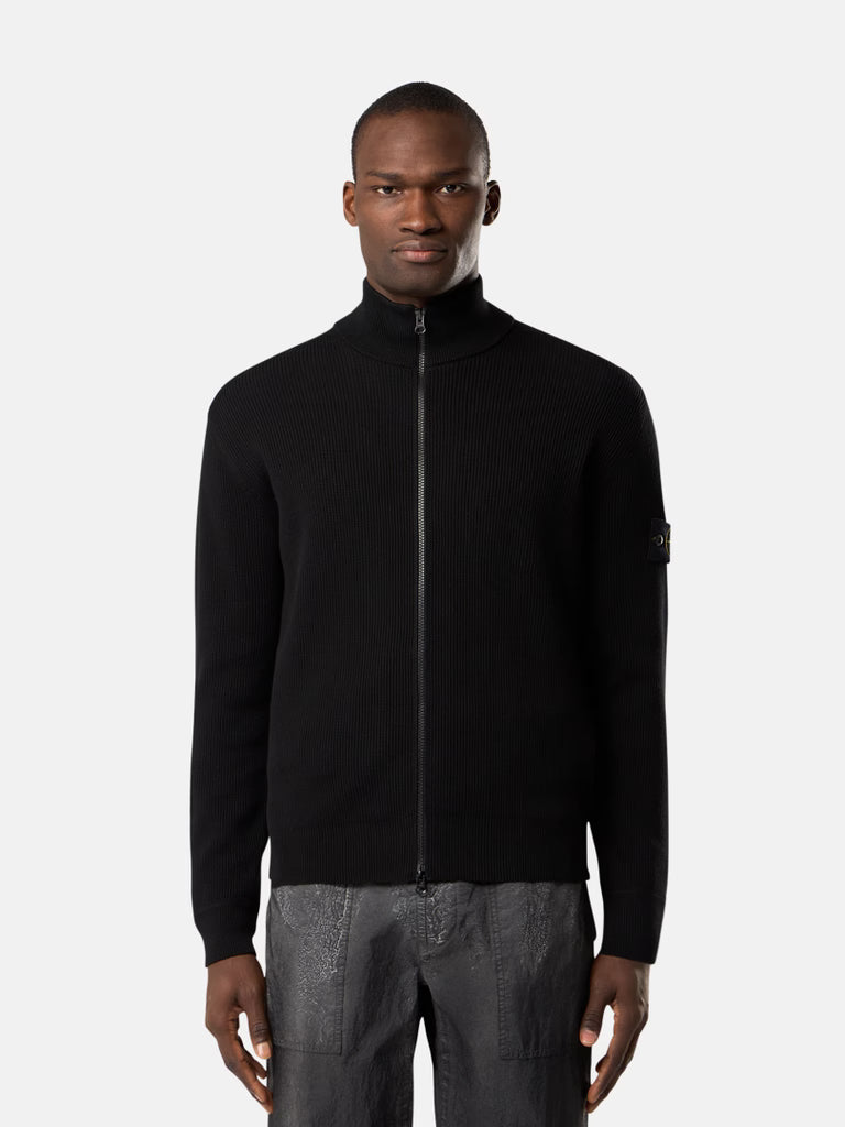 Regular-fit zip-up jumper - BoUvy