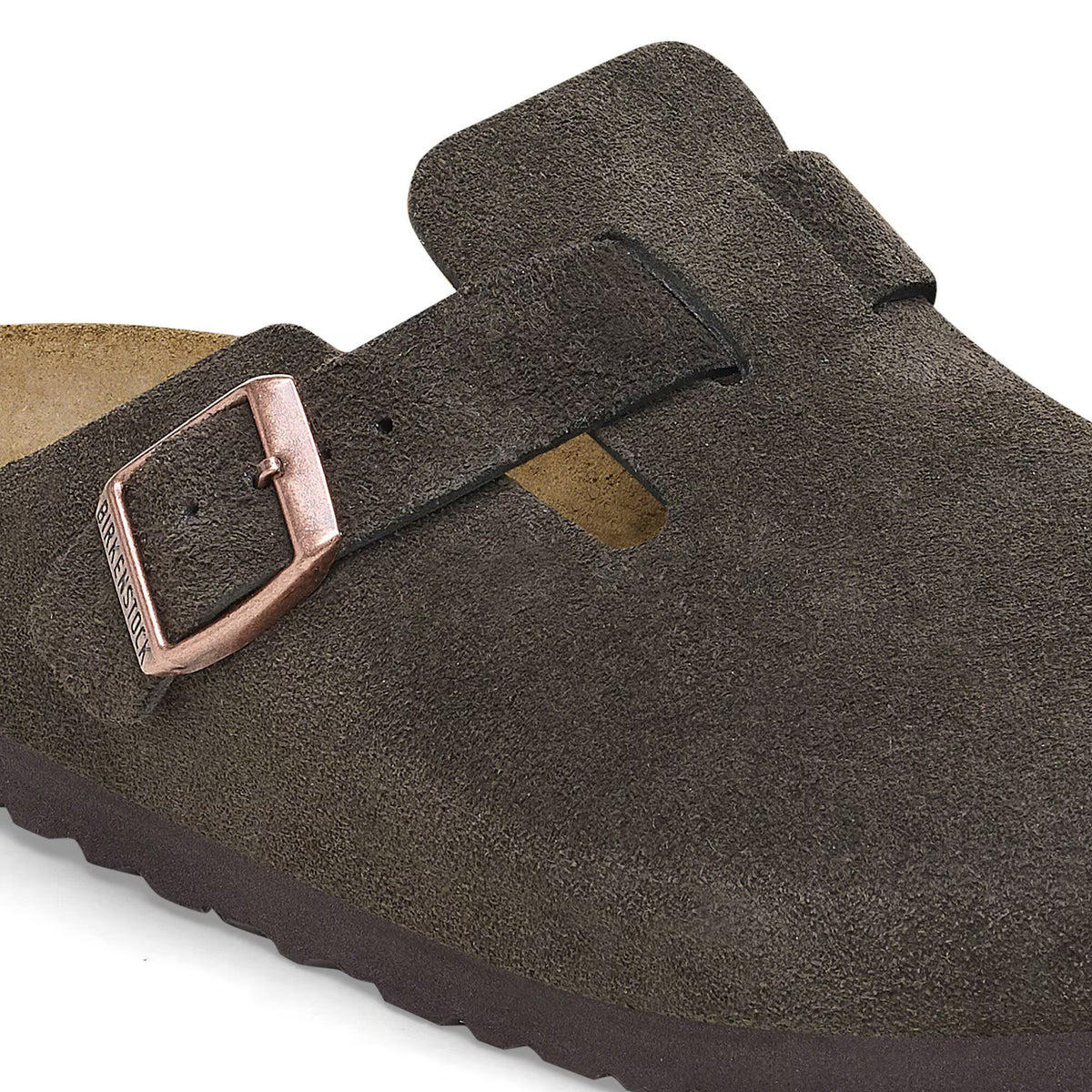 Boston Suede Leather in Color Mocca | BoUvy