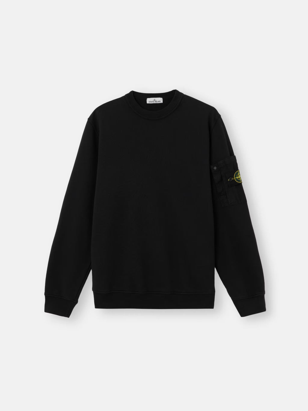 Regular-fit crewneck sweatshirt with seasonal pocket - BoUvy