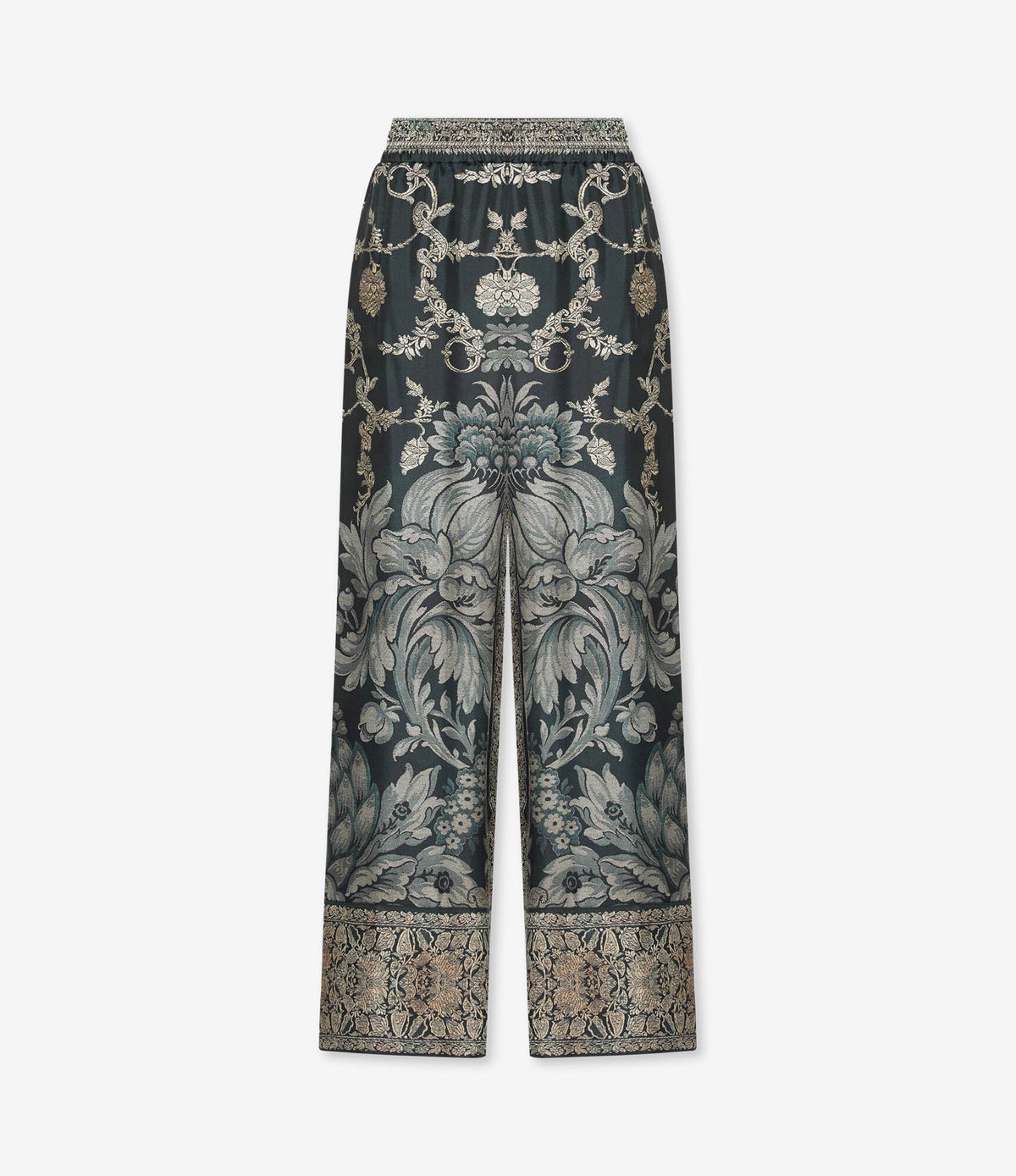 ALOE Palazzo Trousers Silk – Manto Di Seta | BoUvy