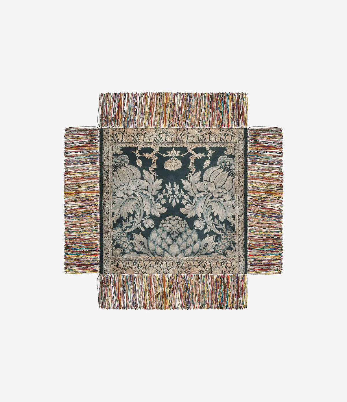 ALOEUW Shawl Scarf Silk 135x135 – Ramage Di Siena | BoUvy
