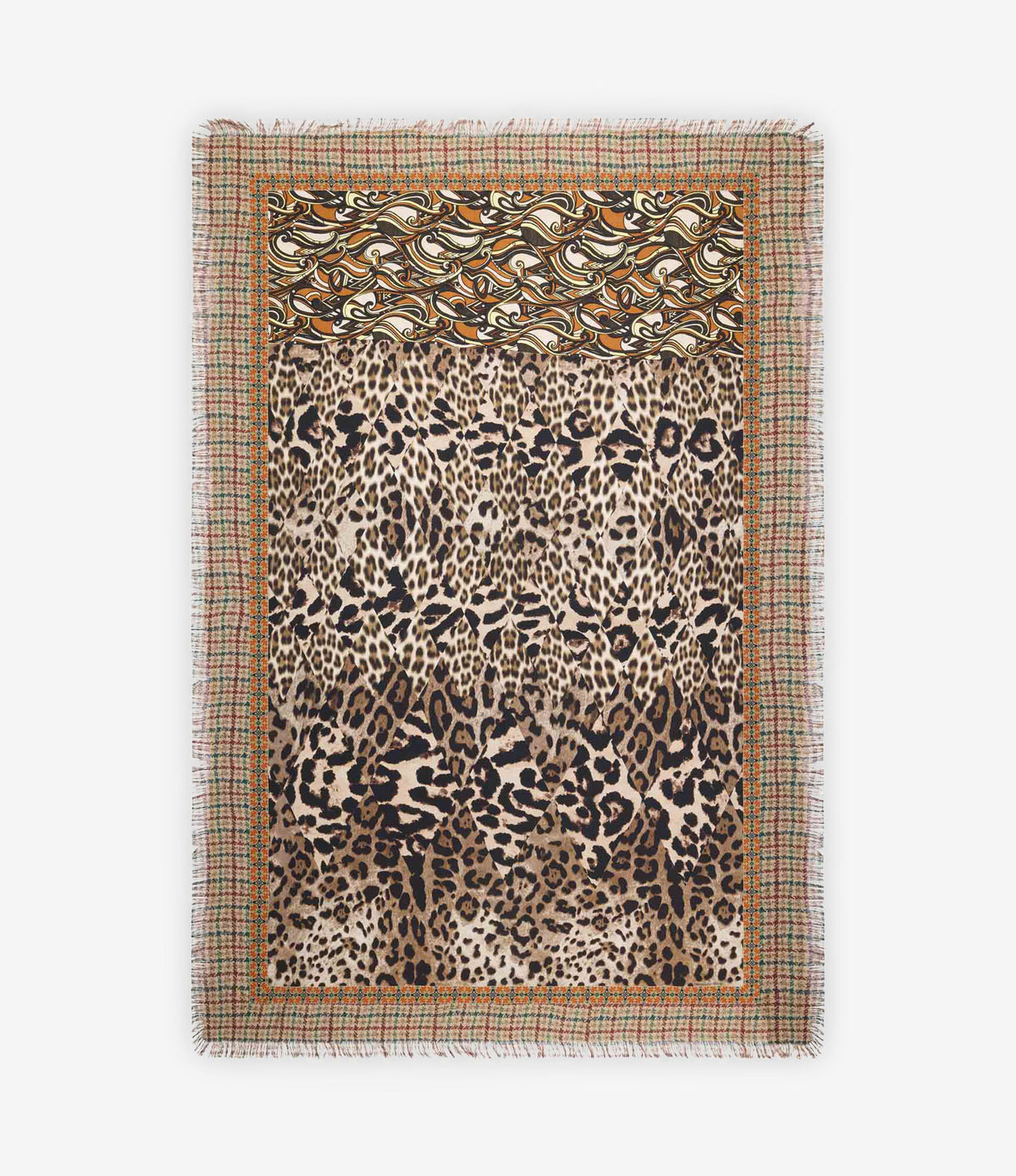 ALOEUW Shawl Scarf Silk 135x195 – Oro D'Ombra | BoUvy