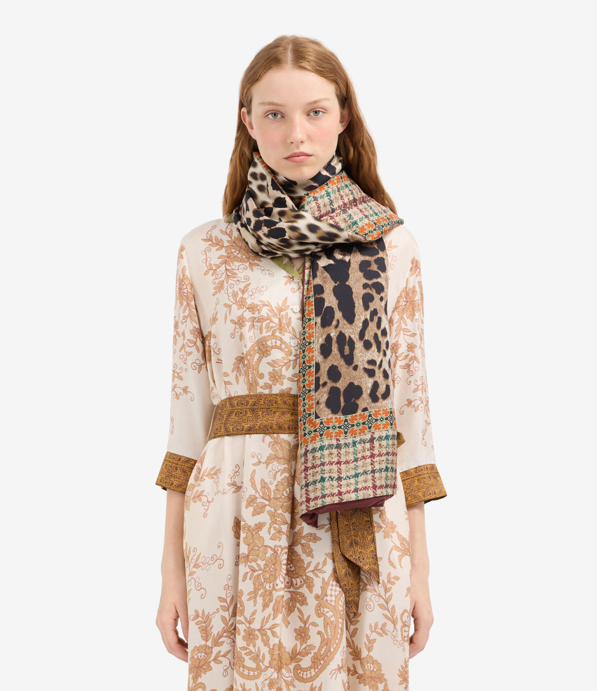 ALOEWON Scarf Silk Cashmere 65x190 – Reticolo Di Perla | BoUvy