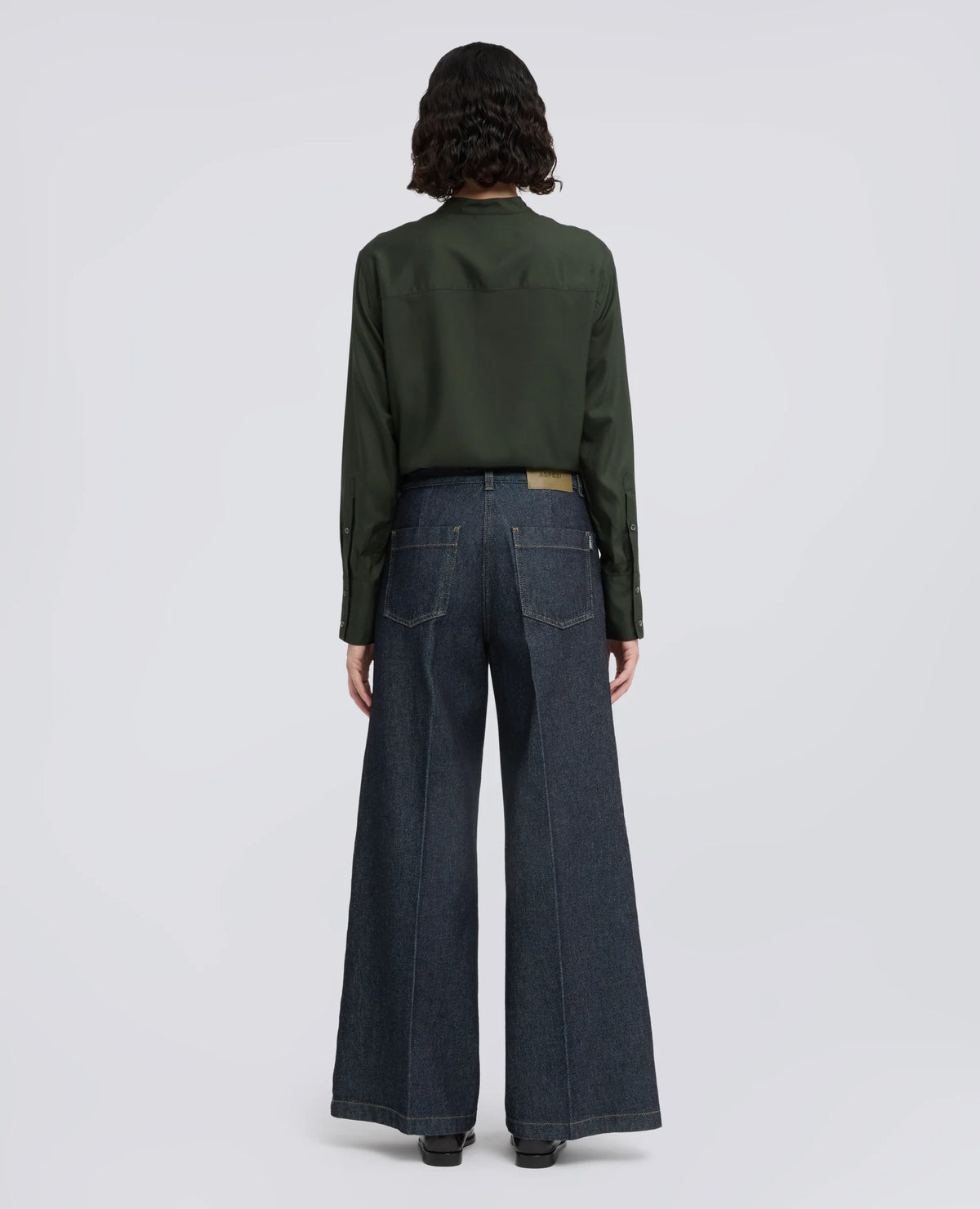 WIDE-LEG JEANS - DENIM | BoUvy