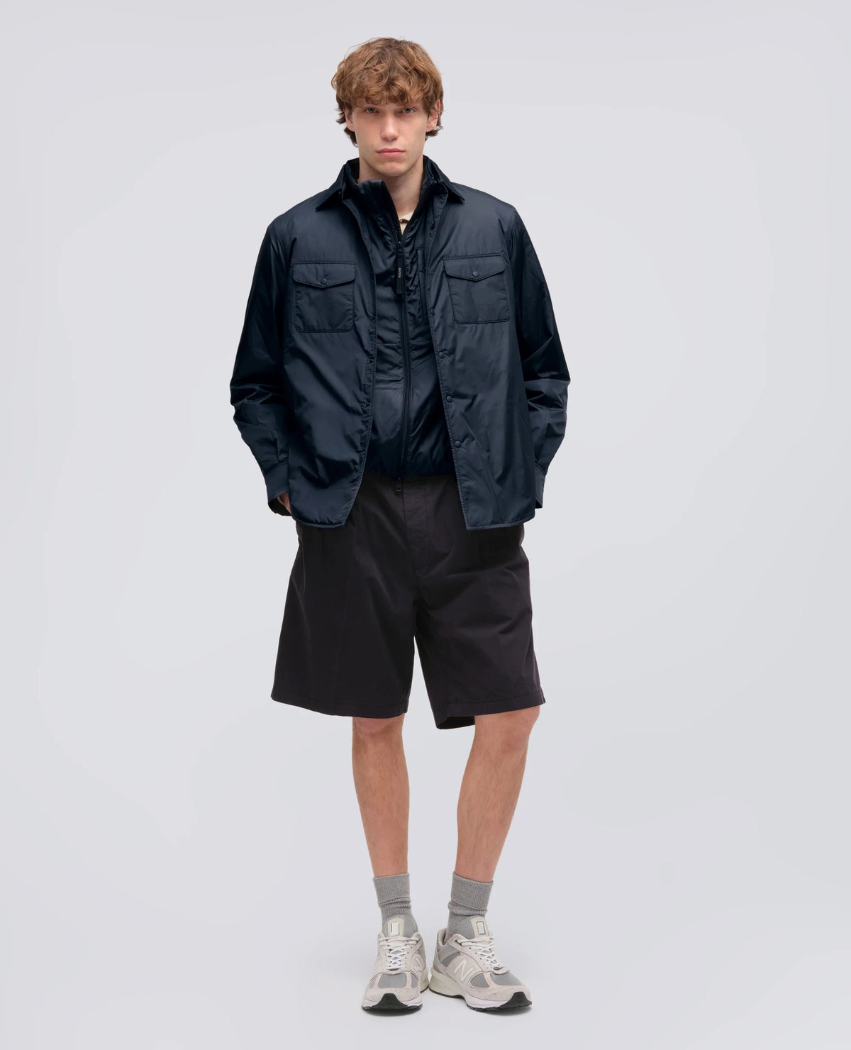 13PIU' SHIRT - NAVY | BoUvy