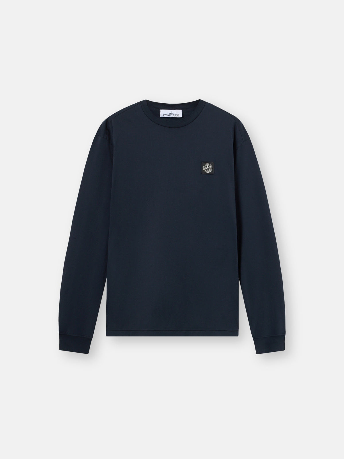 Slim-fit long-sleeve T-shirt with Compass patch - BoUvy