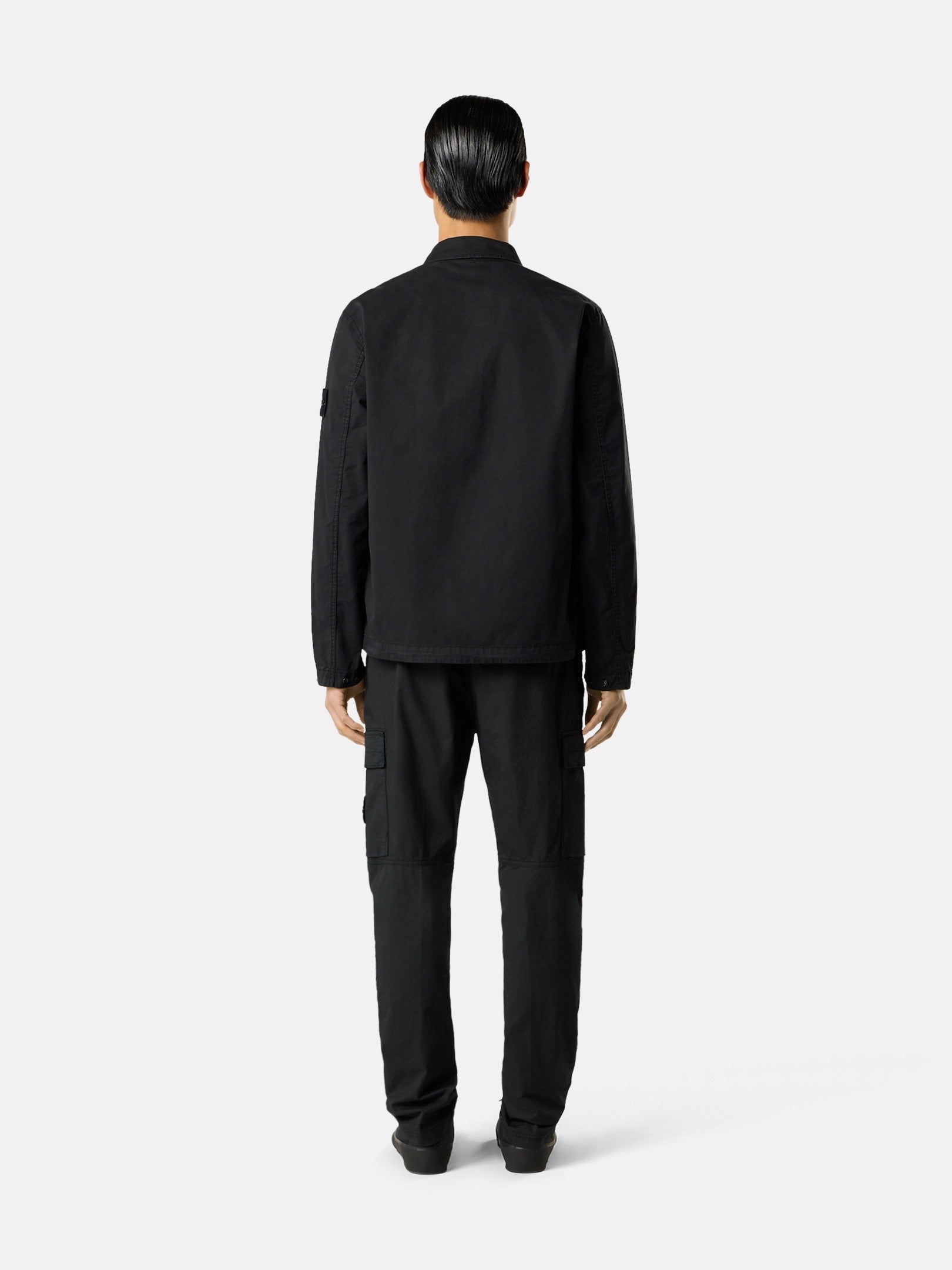 Regular-tapered-fit cargo trousers - BoUvy