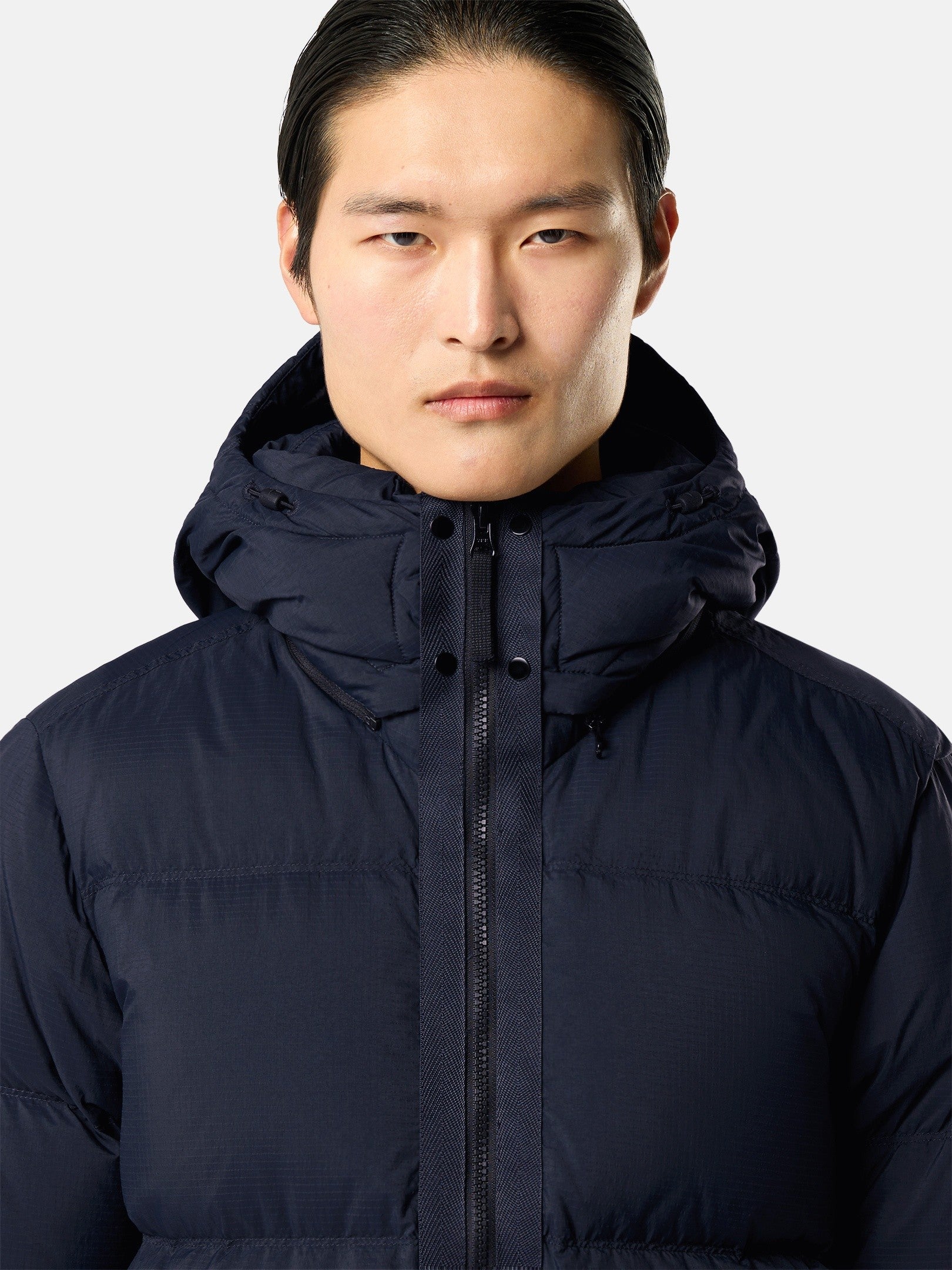 Tear-resistant down jacket with detachable hood - BoUvy