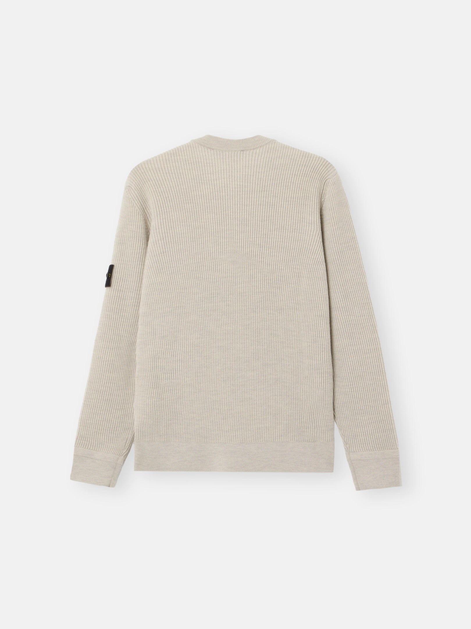 Regular-fit crewneck jumper with fine-ribbed trims - BoUvy