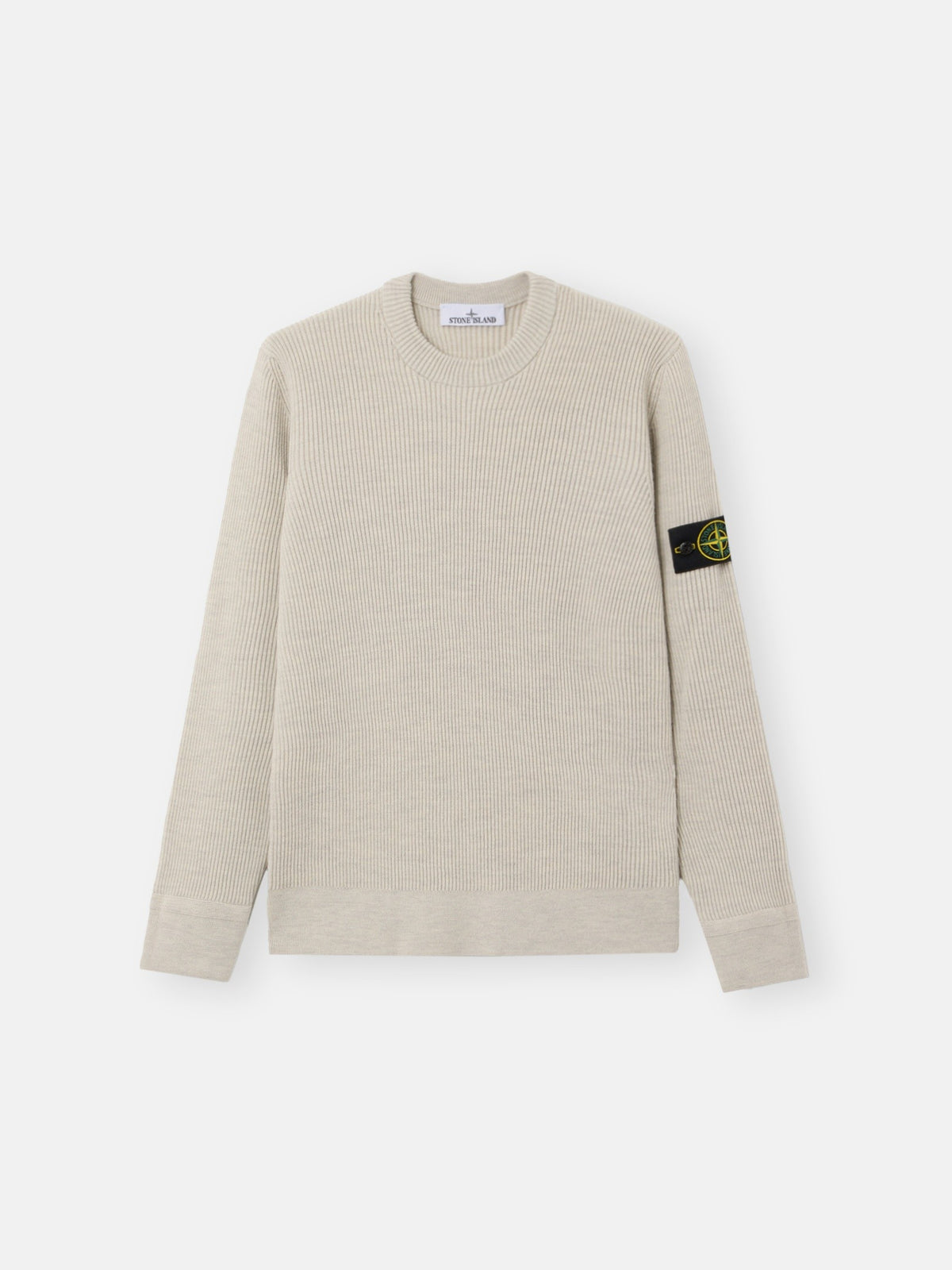 Regular-fit crewneck jumper with fine-ribbed trims - BoUvy
