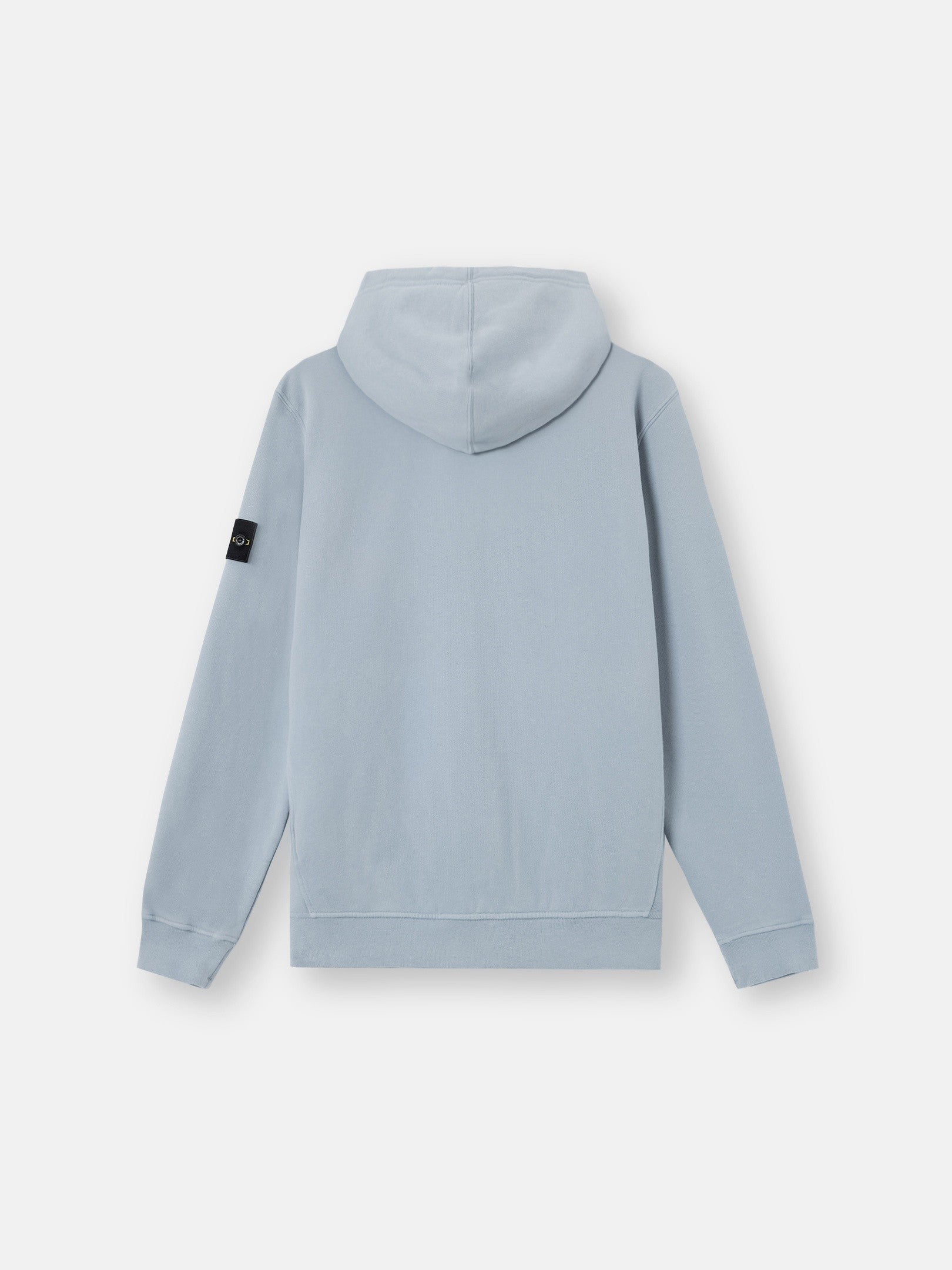 Regular-fit zip-up hooded sweatshirt with ribbed inserts - BoUvy