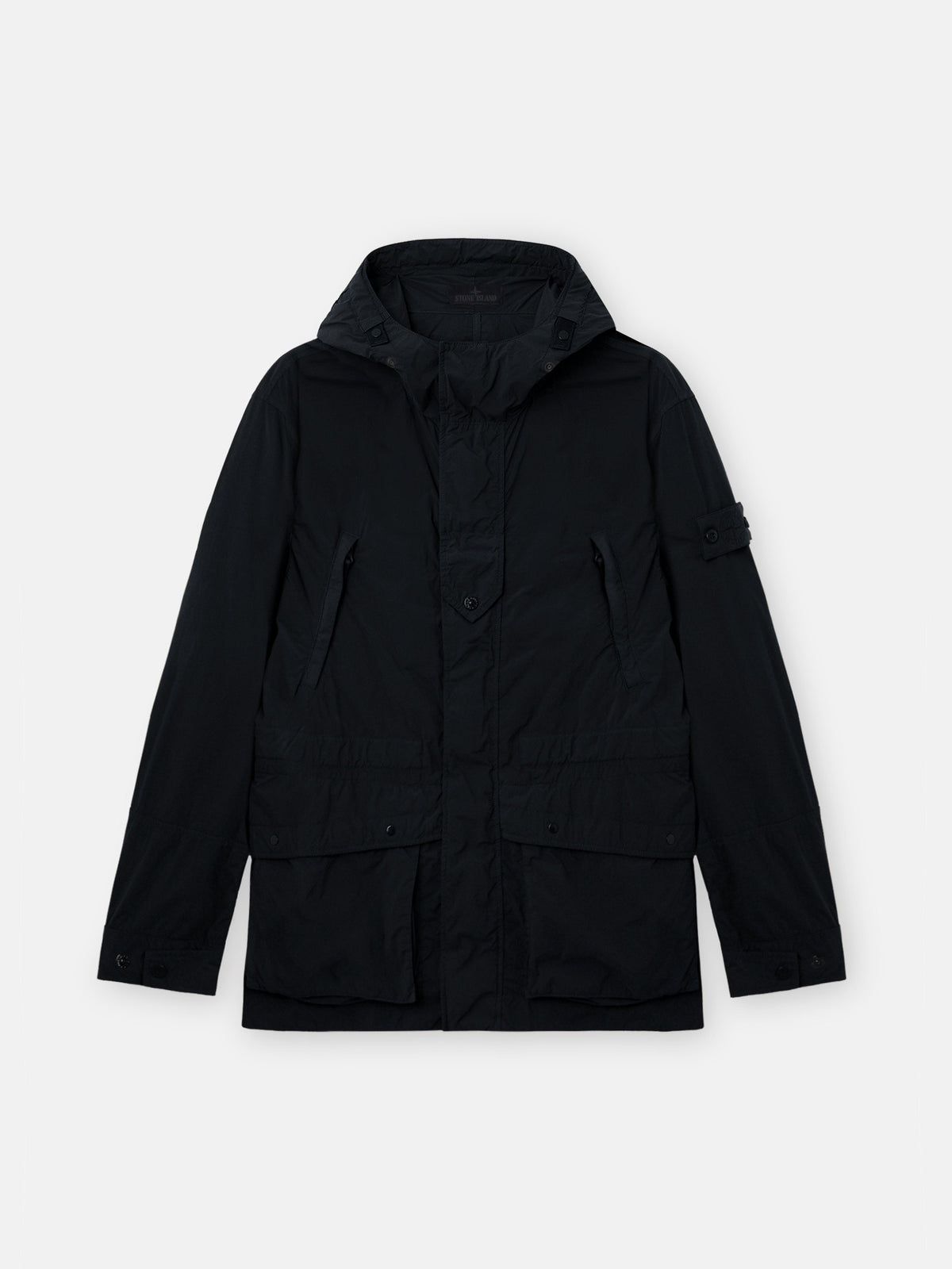 Short parka with anti-drop finish - BoUvy