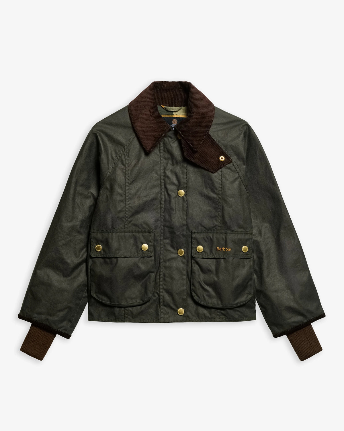 Cropped Beadnell Waxed Jacket | BoUvy