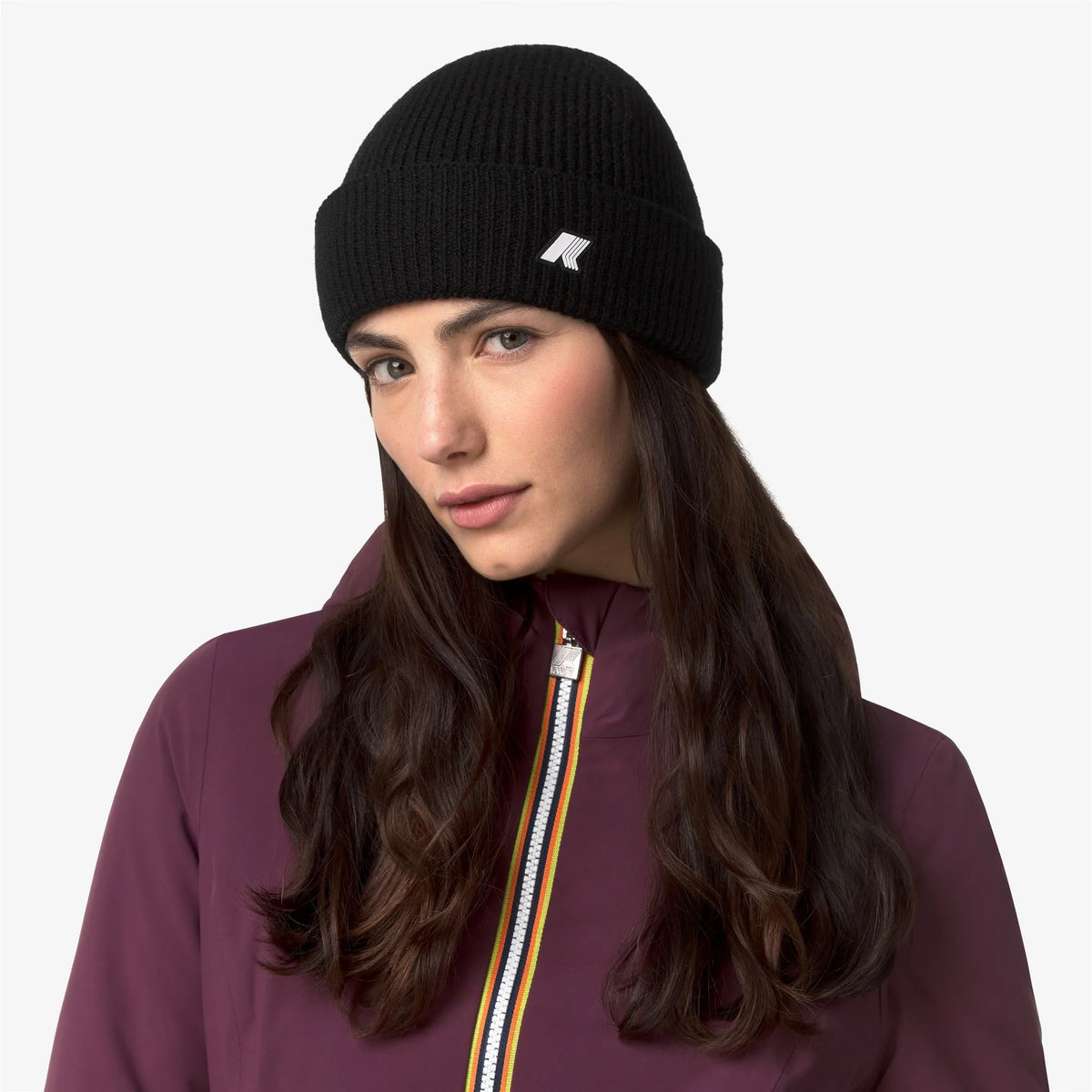 BRICE CARDIGAN STITCH WOOL - Headwear - Hat - Unisex - Black Pure | BoUvy