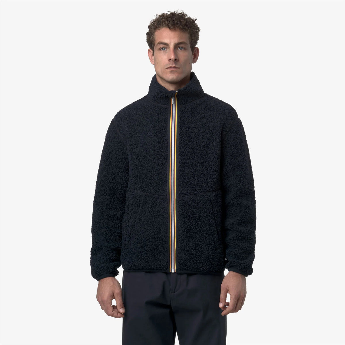 PASCAL SHERPA POLAR DOUBLE - Fleece - Jacket - Man - Blue Depth-Blue Depth | BoUvy