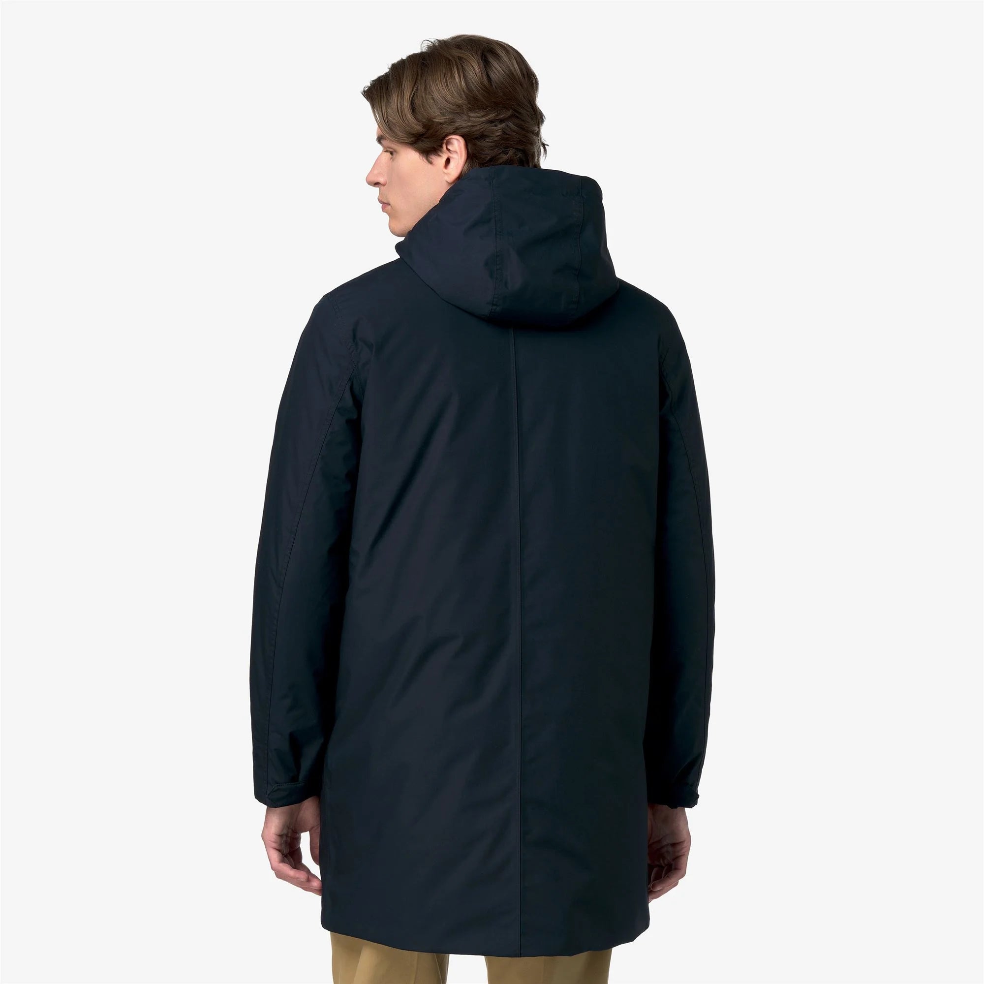 THOMAS WARM MICRO CANVAS - Jackets - Long - Man - Blue Depth | BoUvy