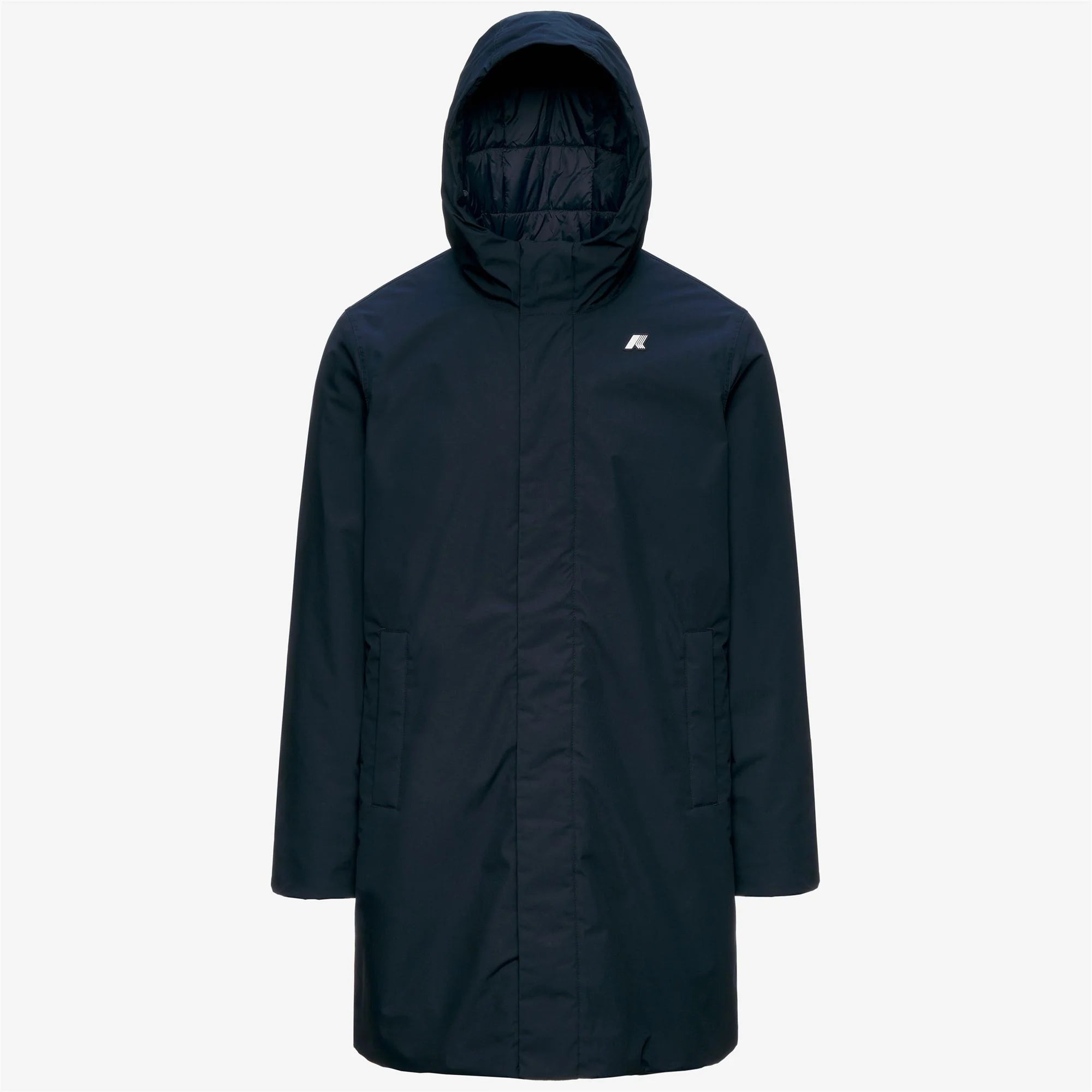 THOMAS WARM MICRO CANVAS - Jackets - Long - Man - Blue Depth | BoUvy