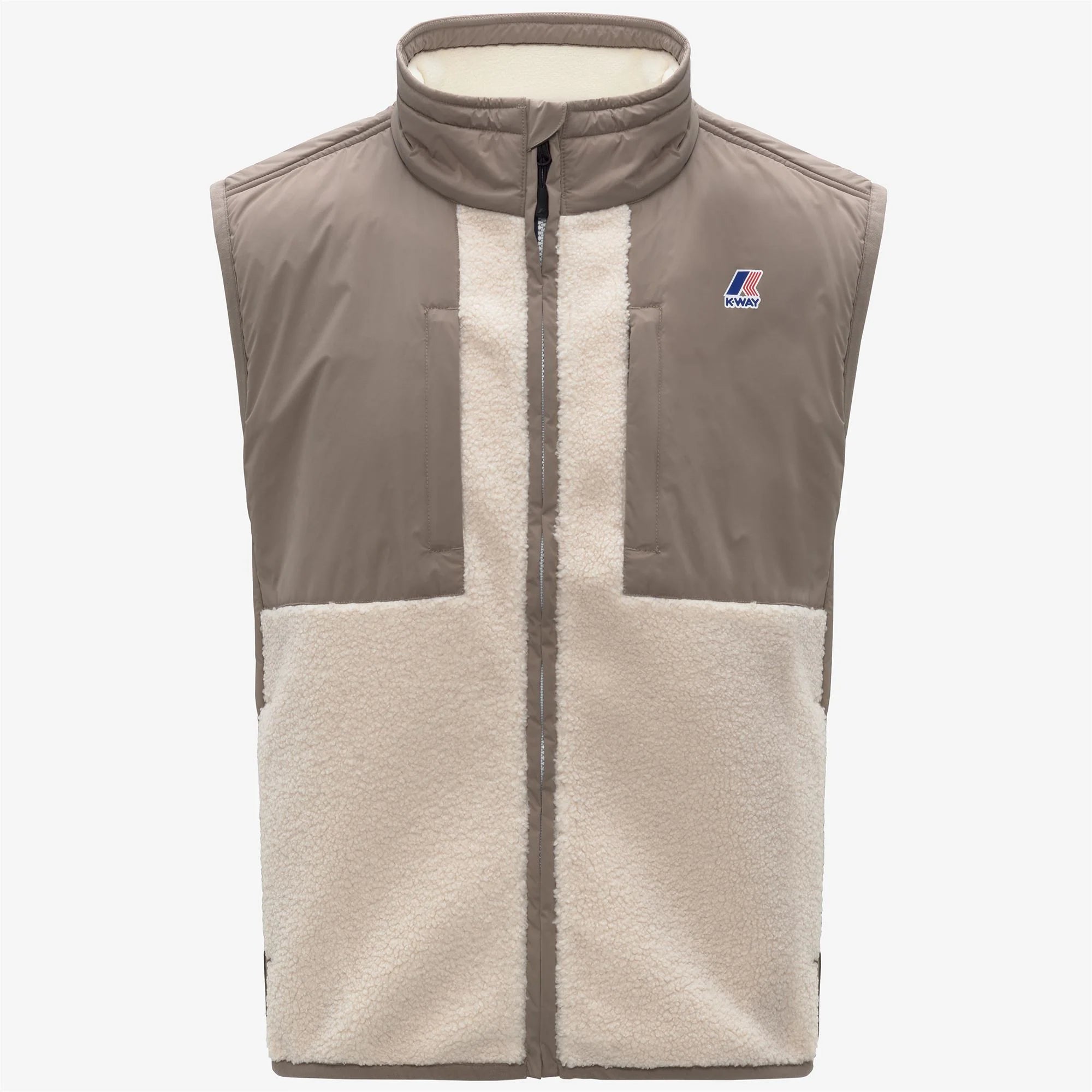 VITAL 4.0 ORSETTO - Fleece - Vest - Unisex - Beige Taupe-Ivory | BoUvy