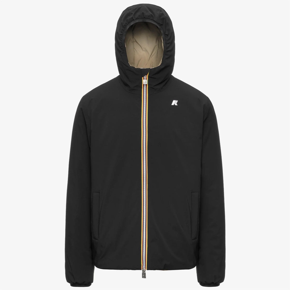 JACK ST WARM DOUBLE - Jackets - Short - Man - Black Pure-Green Army | BoUvy
