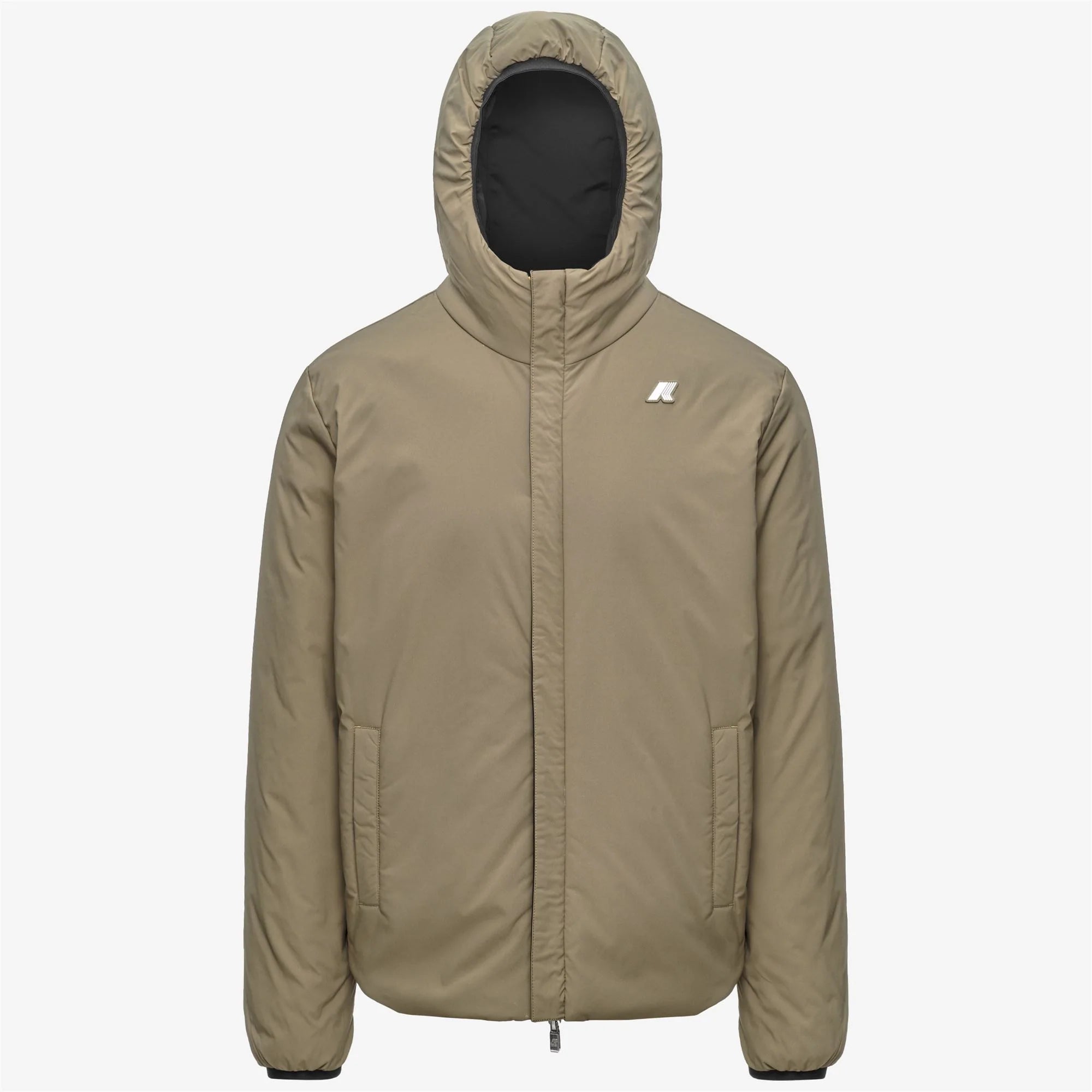 JACK ST WARM DOUBLE - Jackets - Short - Man - Black Pure-Green Army | BoUvy