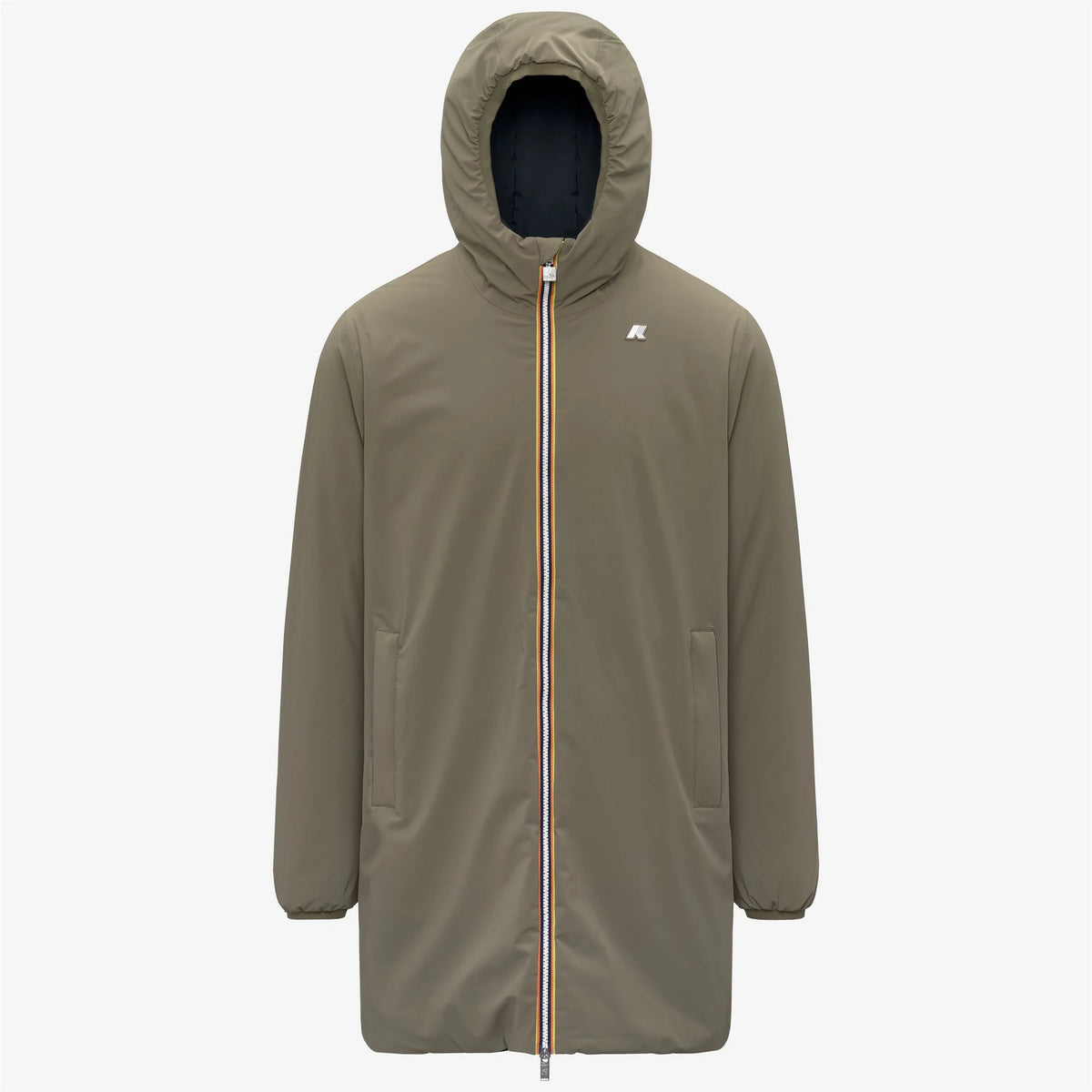 JACOB ST WARM DOUBLE - Jackets - 3/4 Length - Man - Green Army-Blue Depth | BoUvy