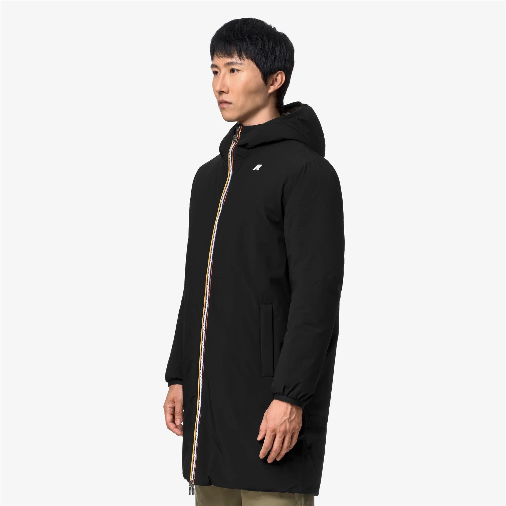 JACOB ST WARM DOUBLE - Jackets - 3/4 Length - Man - Black Pure-Green Army | BoUvy