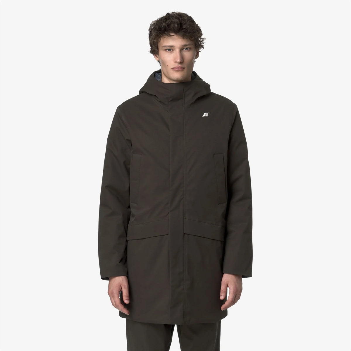 JARNO TWILL MARMOTTA - Jackets - Short - Man - Black Olive-Blue Airforce | BoUvy