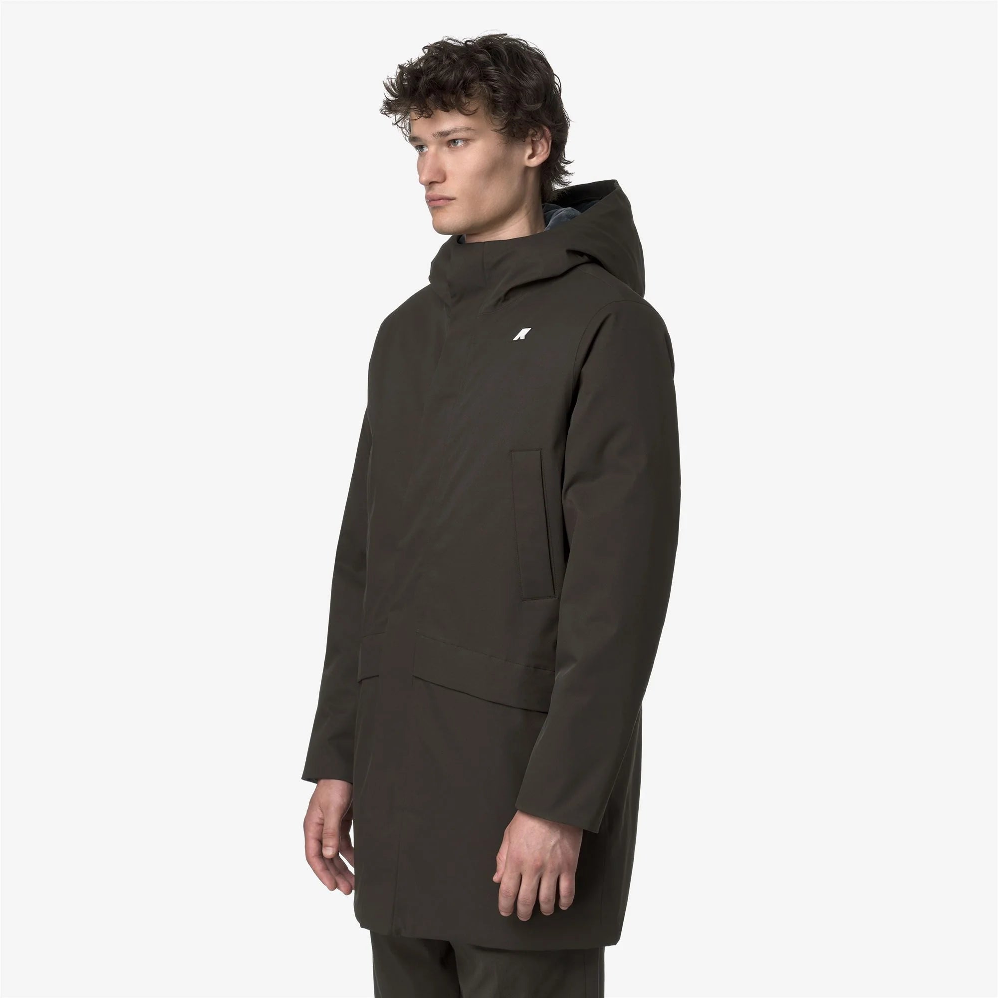JARNO TWILL MARMOTTA - Jackets - Short - Man - Black Olive-Blue Airforce | BoUvy