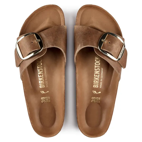Madrid Big Buckle Oiled Leather - BoUvy