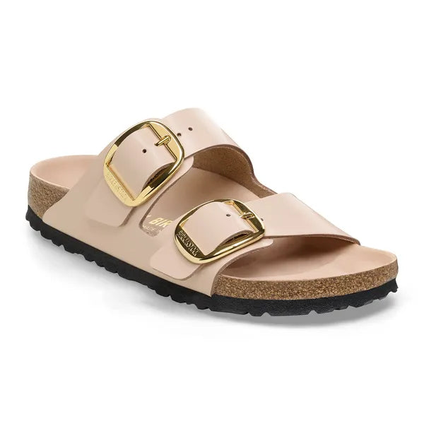 Arizona Big Buckle Natural Leather Patent - BoUvy