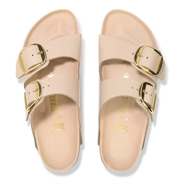 Arizona Big Buckle Natural Leather Patent - BoUvy