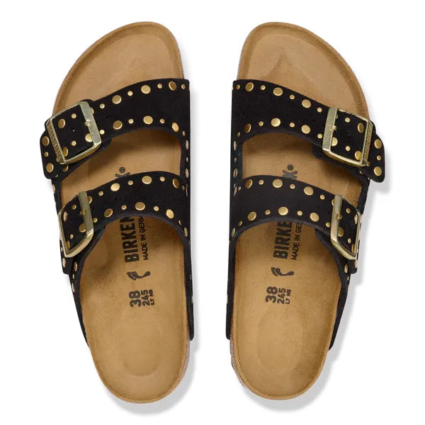 Arizona Rivets Suede Leather - BoUvy
