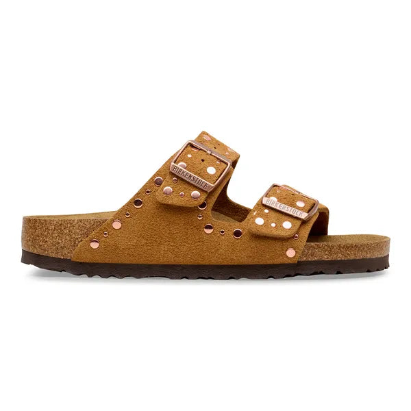 Arizona Rivets Suede Leather - BoUvy