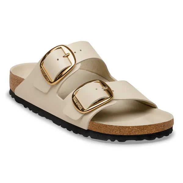 Arizona Big Buckle Natural Leather Patent - BoUvy