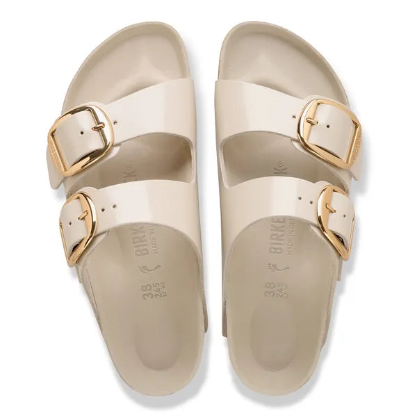 Arizona Big Buckle Natural Leather Patent - BoUvy