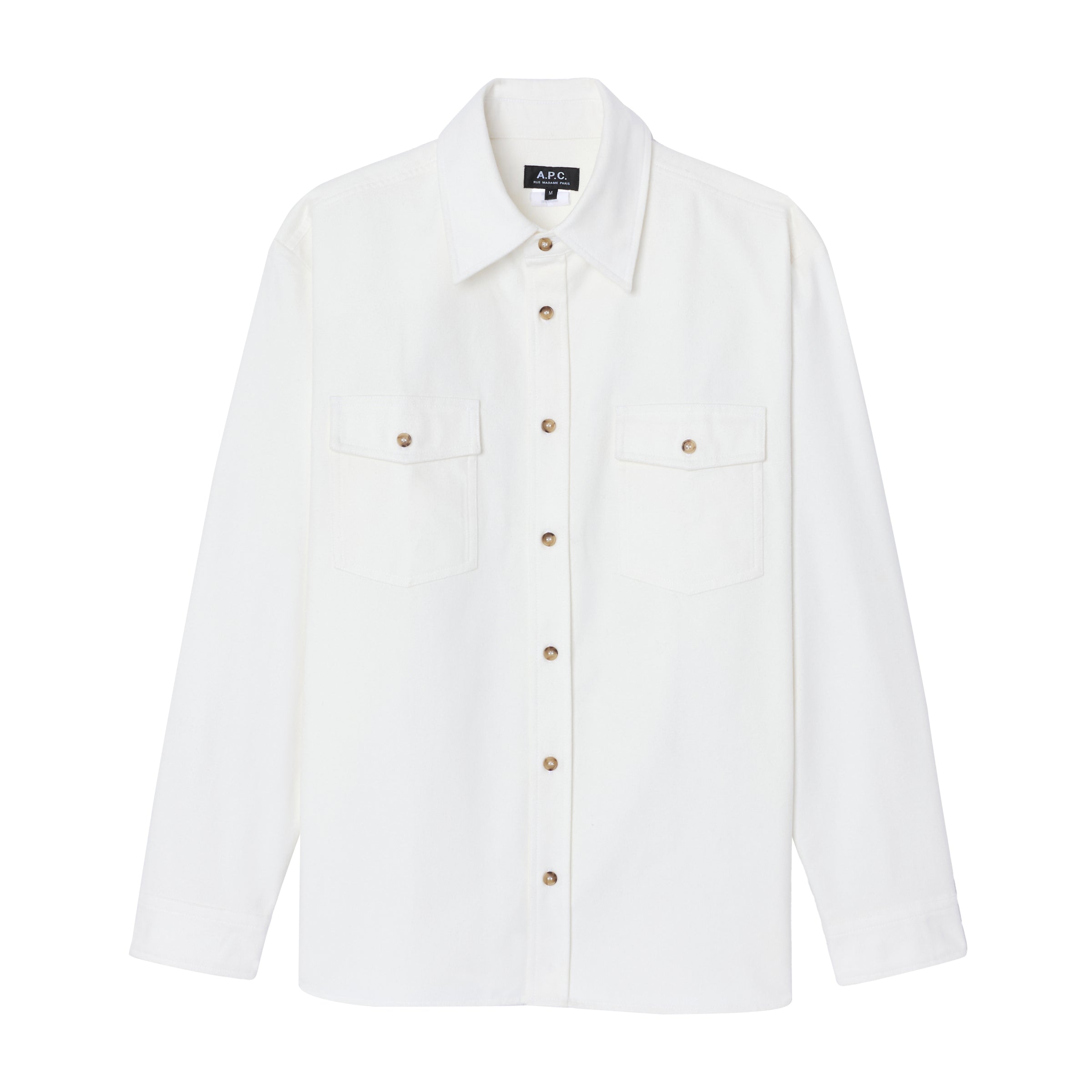 Solid-colour Cotton Overshirt - BoUvy
