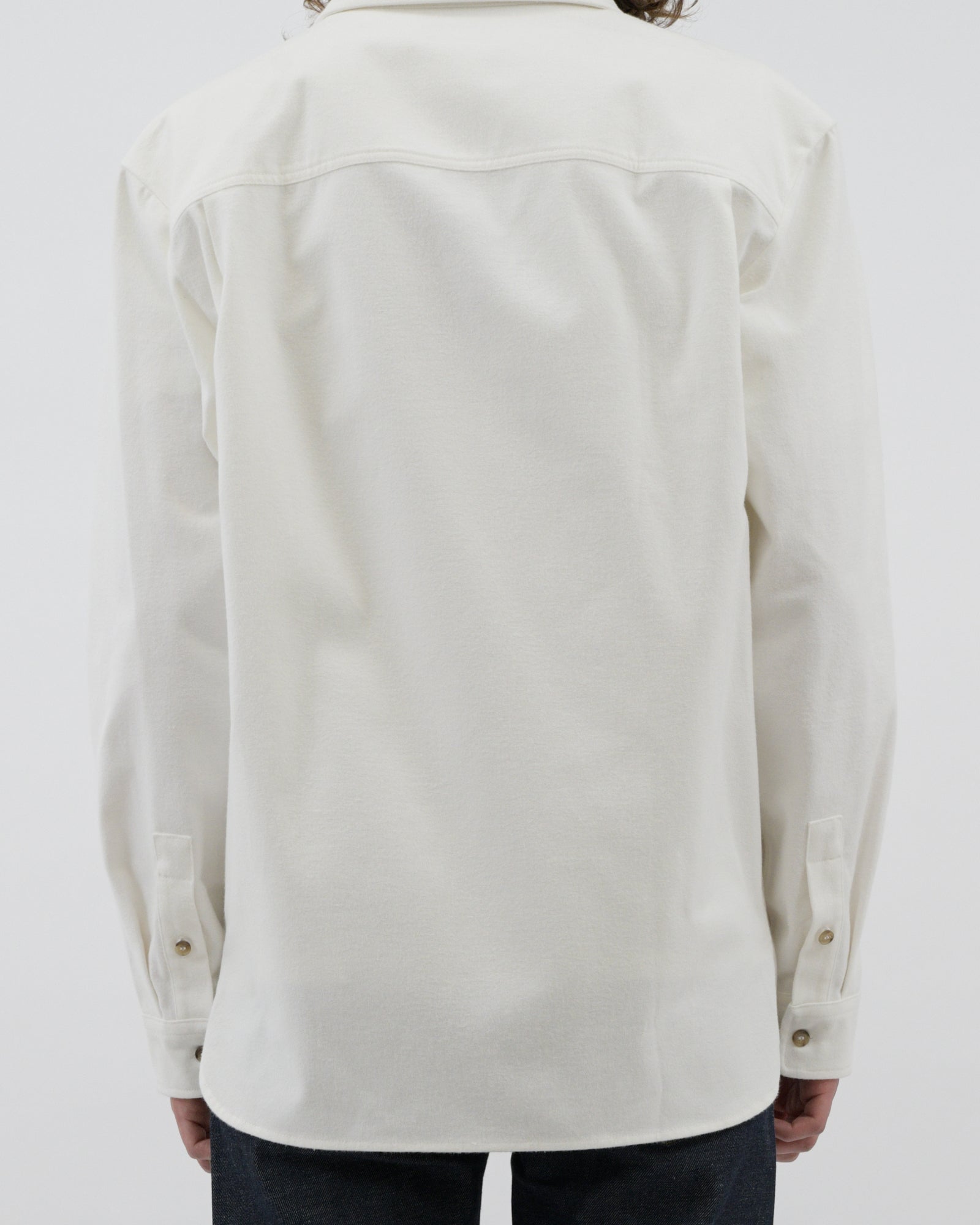 Solid-colour Cotton Overshirt - BoUvy