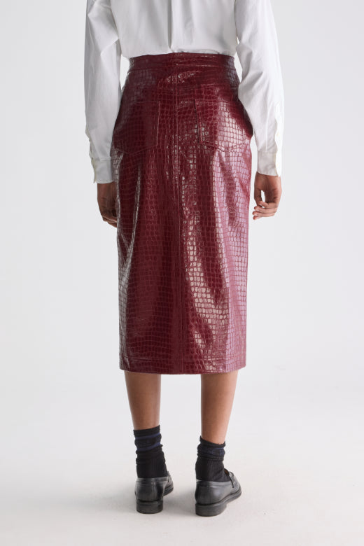 Halina midi skirt - BoUvy