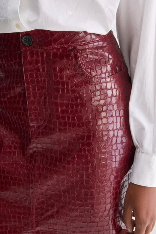 Halina midi skirt - BoUvy